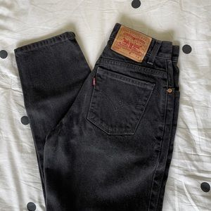 Vintage 550 Black Levi’s
